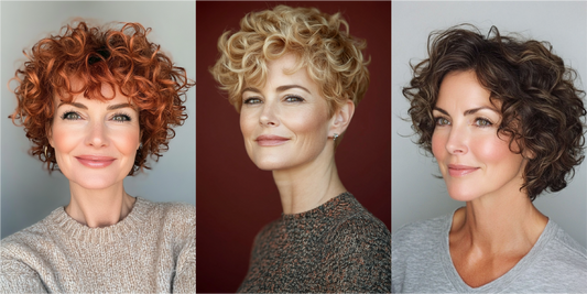 28 Age-Defying Short Curly Hairstyles for Women Over 50