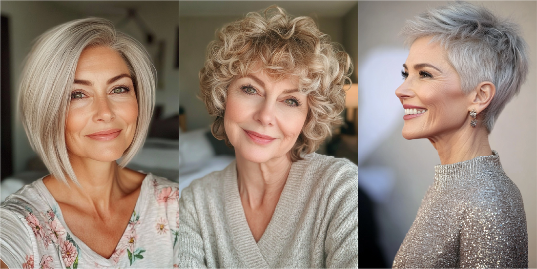 35+ Chic Short Hairstyles for Older Women with Fine Hair