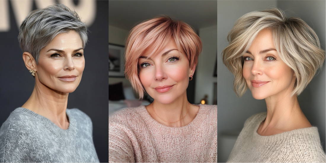 32 Inspiring Short Hairstyles for Older Women with Fine Hair