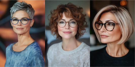 32 Trendy Short Hairstyles for Women Over 50 with Glasses That Shine