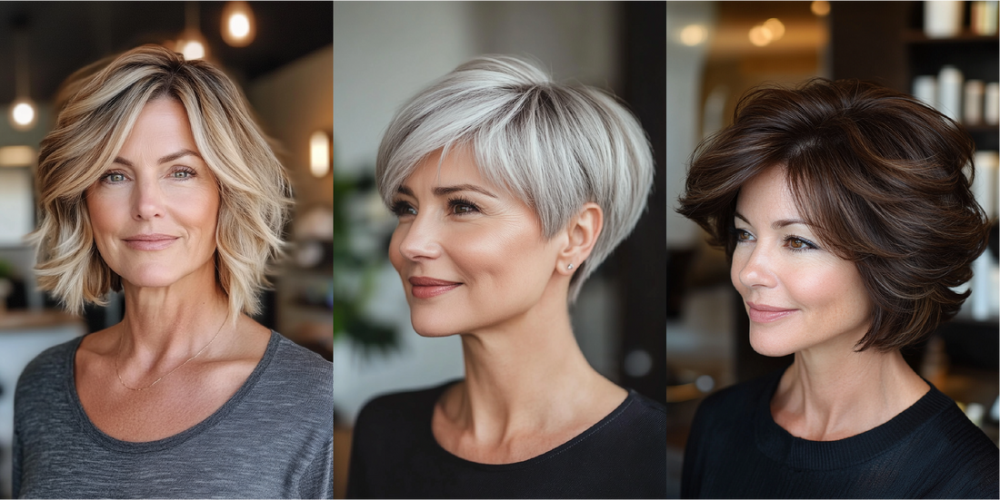 34 Stylish Short Hairstyles for Women Over 50 with Thin Hair to Add Volume & Style