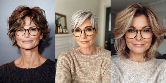 27+ Amazing Short Hairstyles for Women Over 60 with Glasses