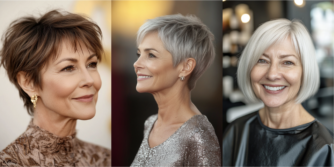 24 Amazing Short Hairstyles for Women Over 60 with Thin Hair