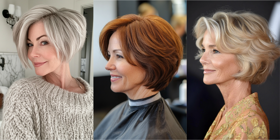 24 Jaw-Dropping Short Layered Bob Hairstyles for Older Women in 2024