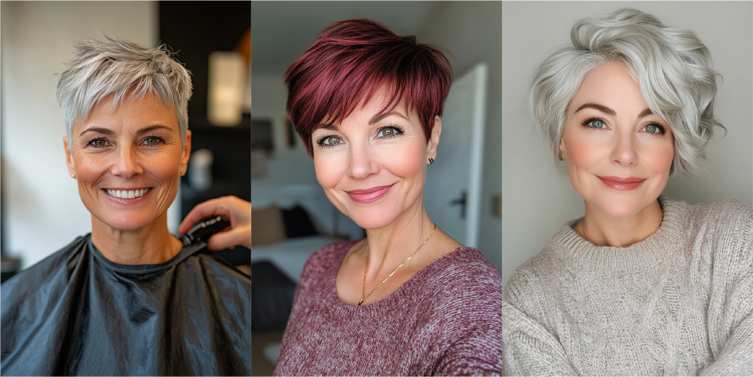 50+ Age-Defying Short Pixie Hairstyles for Women Over 50