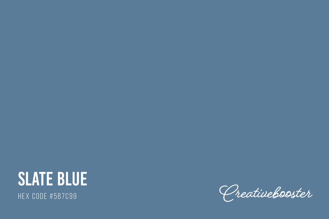 All About Color Slate Blue (Codes, Meaning and Pairings)