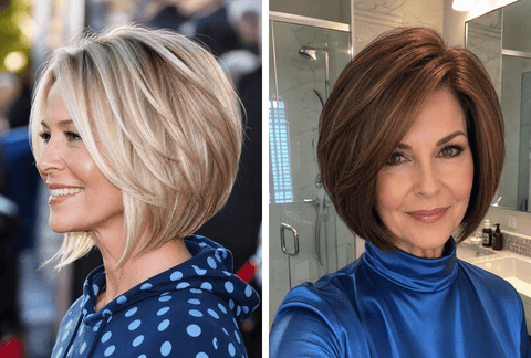 27 Stunning Angled Bob Hairstyles For Women Over 50