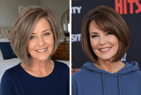 22 Must-See Angled Bob Hairstyles For Women Over 60