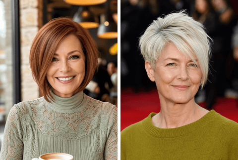 27 Chic Asymmetrical Hairstyles For Women Over 50