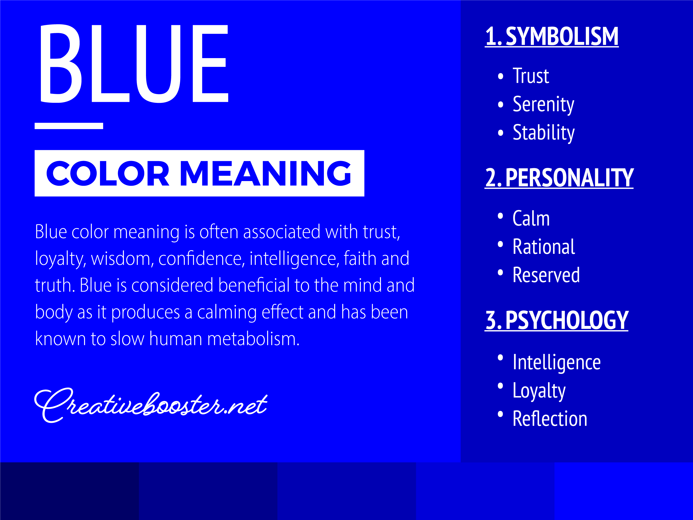 Blue Color Meaning: Blue Symbolizes Trust and Loyal – CreativeBooster Blue Color Meaning: Blue Symbolizes Trust and Loyal – CreativeBooster