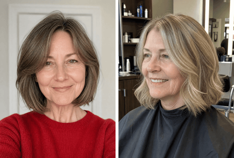 27 Fresh Bob Hairstyles for Older Women