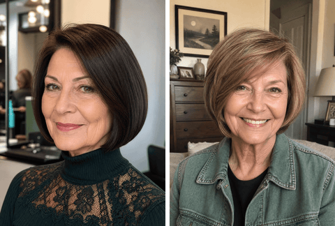 27 Chic Bob Hairstyles For Women Over 60