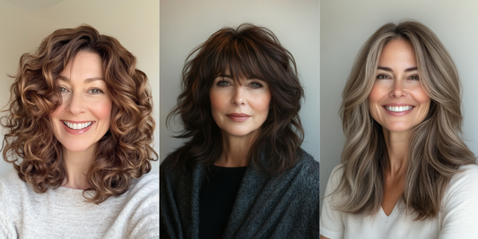 24 Stunning Brunette Hairstyles for Women Over 50