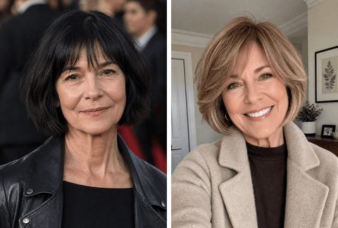 22 Must-See Chin Length Hairstyles For Older Women