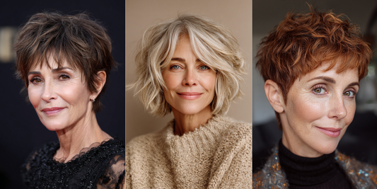 23 Stunning Choppy Haircuts for Women Over 60