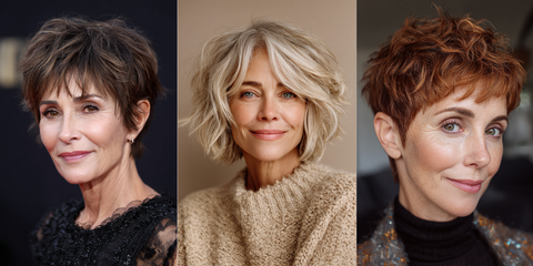 23 Stunning Choppy Haircuts for Women Over 60