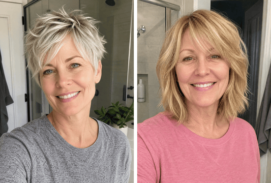 25+ Chic Choppy Hairstyles for Older Women