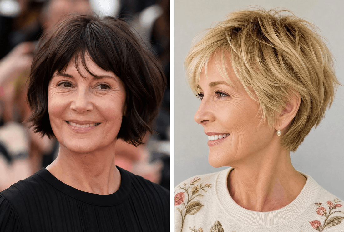 27 Stunning Choppy Hairstyles For Women Over 60
