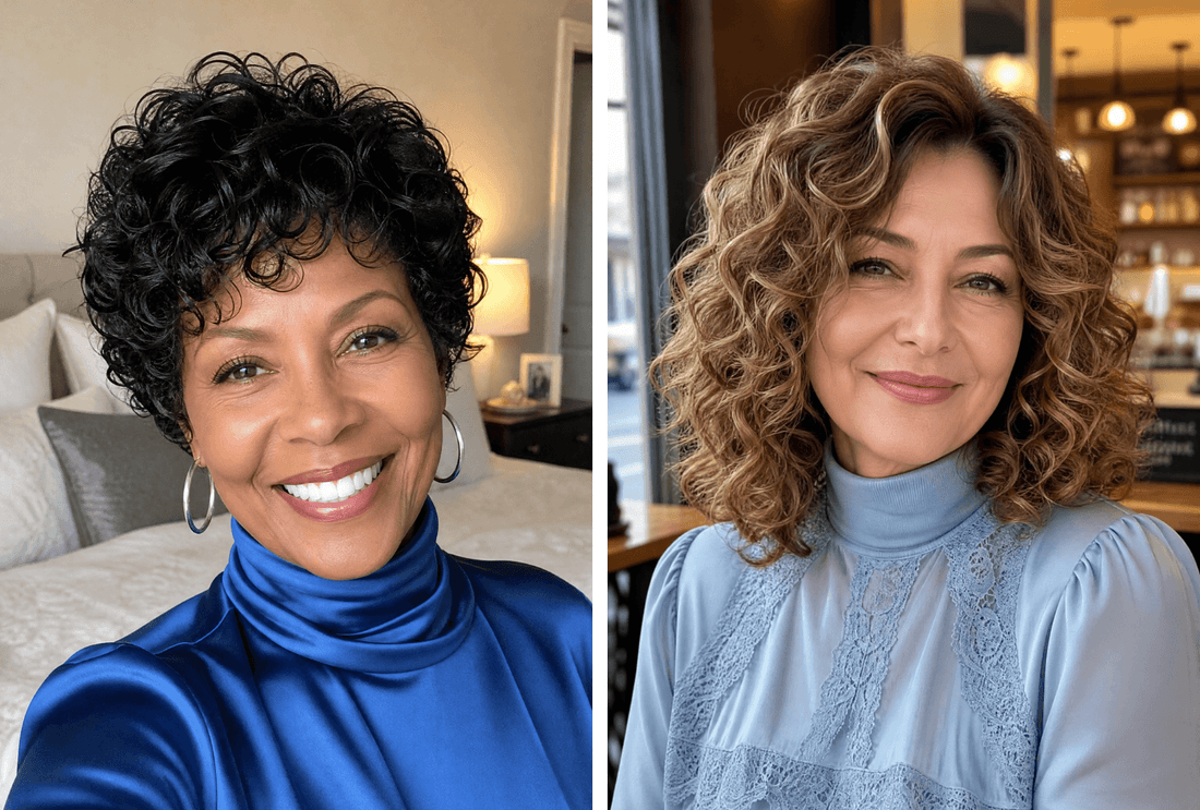 24 Ultra-Chic Curly Hairstyles For Women Over 50