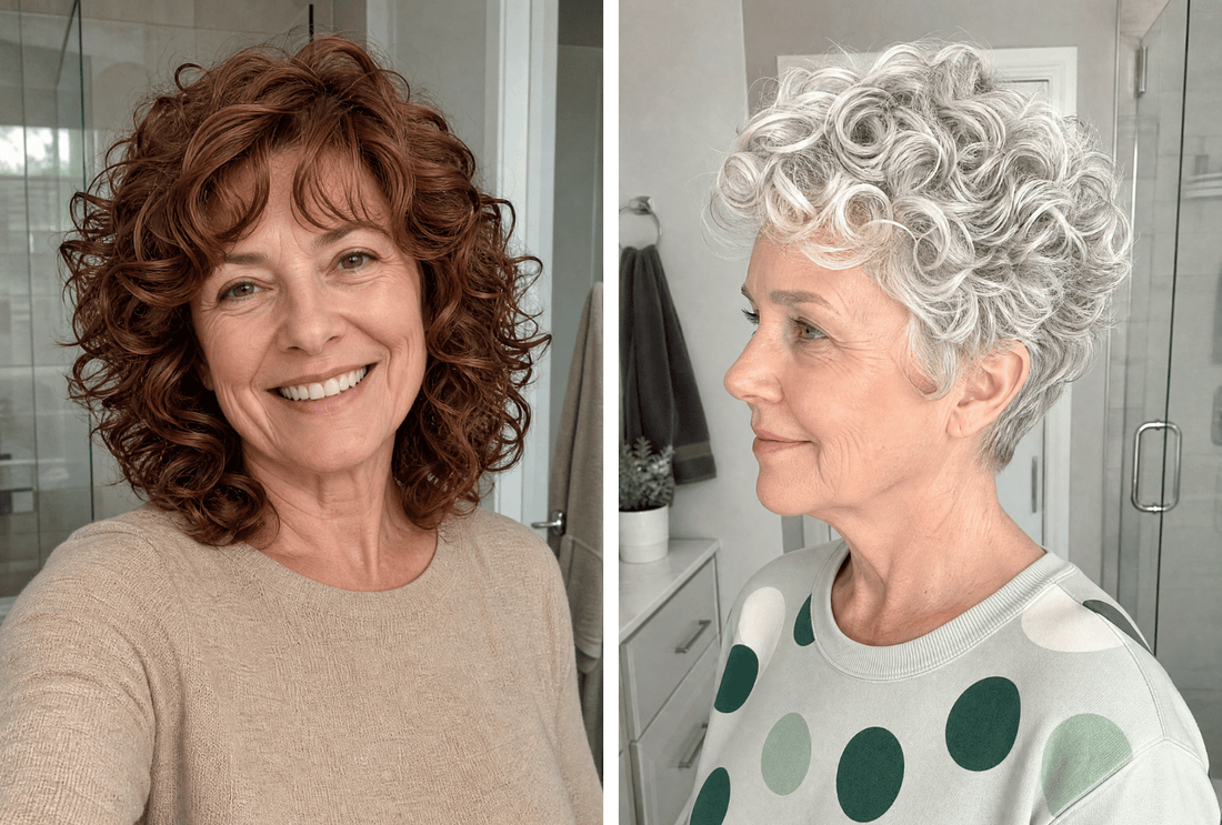 27 Must-See Curly Hairstyles for Women Over 60