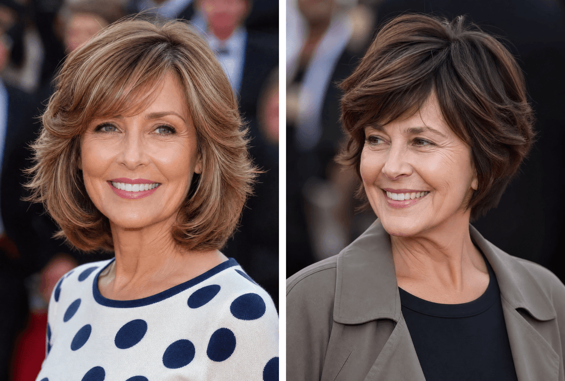 24 Stunning Feathered Hairstyles For Older Women