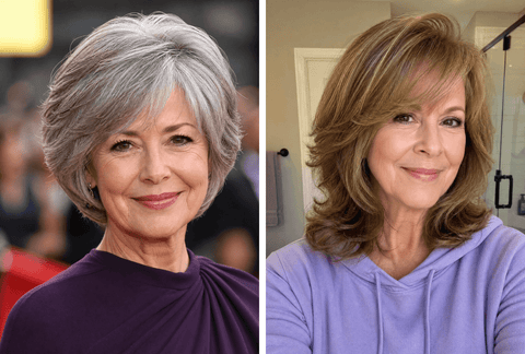 26 Ultra-Chic Feathered Hairstyles For Women Over 60