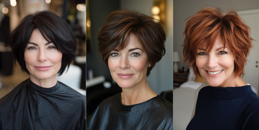 18 Stylish Fun Short Haircuts for Women Over 50