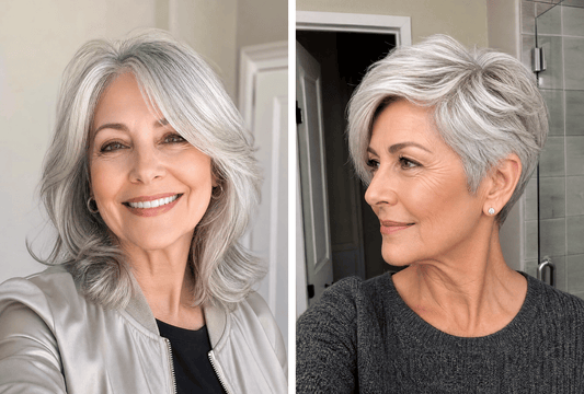 27 Stunning Gray Hairstyles for Women Over 60