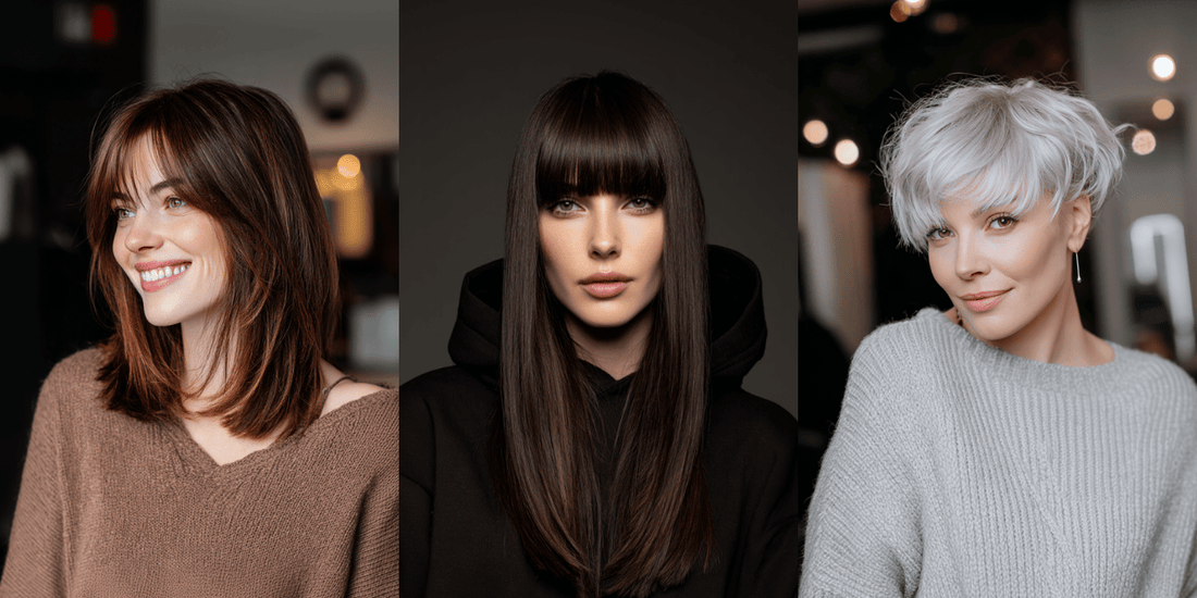 25+ Fresh Haircuts for Women Over 40 with Bangs 2025