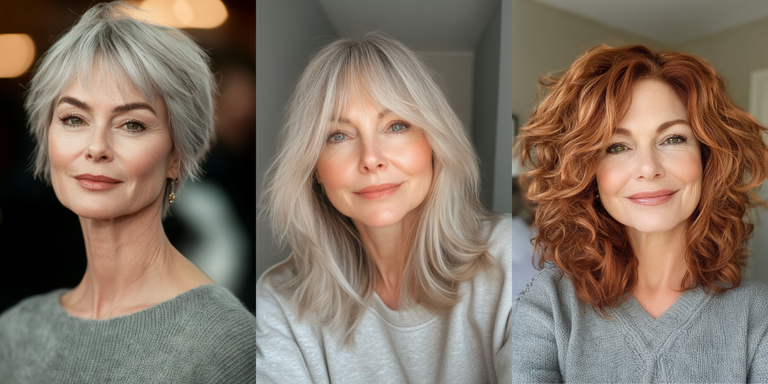 27 Stunning Haircuts for Women Over 60 with Round Face in 2025