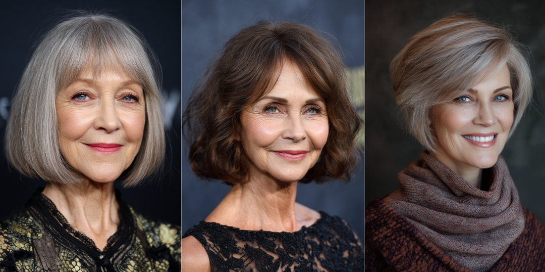 19 Stylish Hairstyles for Older Women with Thin Hair