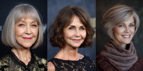 19 Stylish Hairstyles for Older Women with Thin Hair