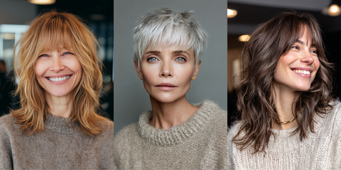 27 Trending Hairstyles for Women Over 40 with Bangs  2026