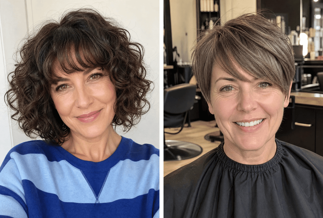 27 Must-See Hairstyles for Women Over 40 with Bangs
