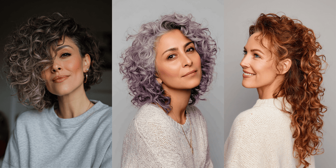 27 Chic Hairstyles for Women Over 40 with Curly Hair 2025