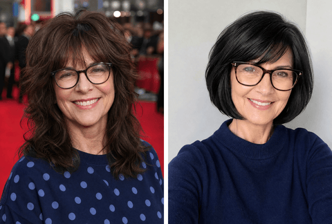 25+ Stylish Hairstyles For Women Over 50 With Glasses