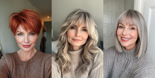 27 Stylish Hairstyles for Women Over 60 with Bangs 2025