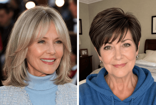 27 Chic Hairstyles For Women Over 60 With Bangs