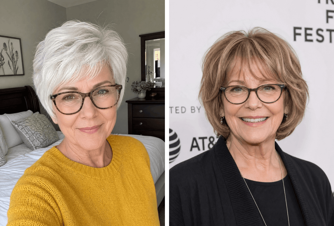 27 Must-See Hairstyles For Women Over 60 With Glasses