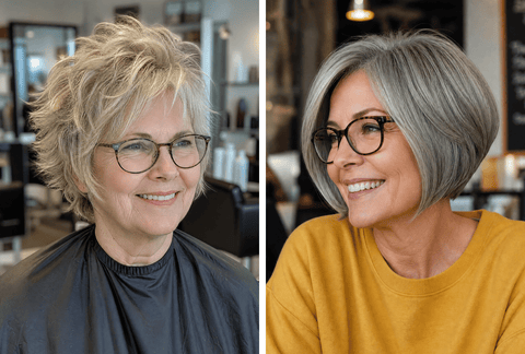 25+ Stunning Hairstyles for Women Over 60 with Glasses