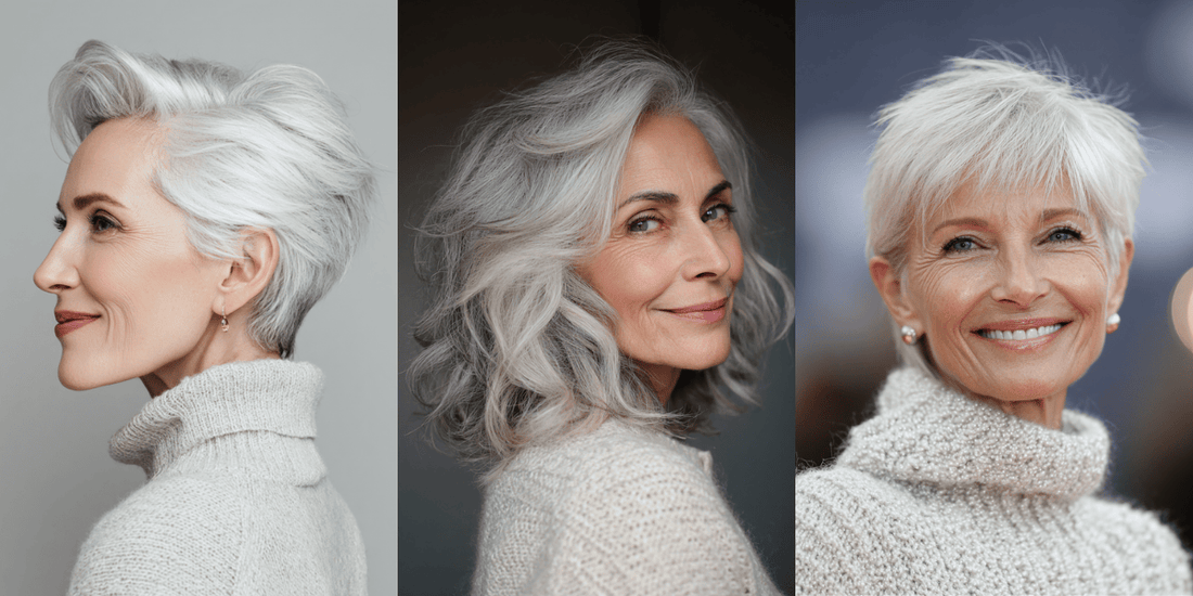 27 Stunning Hairstyles for Women Over 60 with Gray Hair 2025