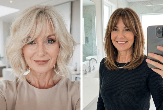 30 Youthful Hairstyles with Bangs for Women Over 50 in 2026