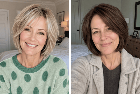 25+ Trending Layered Bob Hairstyles for Women Over 40