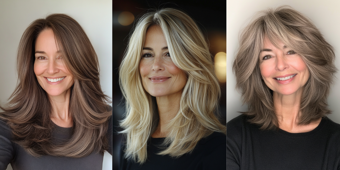 21 Gorgeous Layered Haircuts for Older Women in 2025