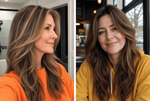 27 Stunning Long Hairstyles for Women Over 40