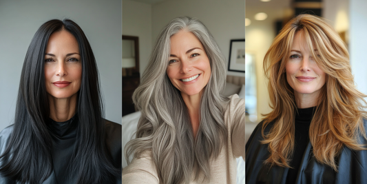 23 Chic Long Hairstyles for Women Over 50 With Thin Hair