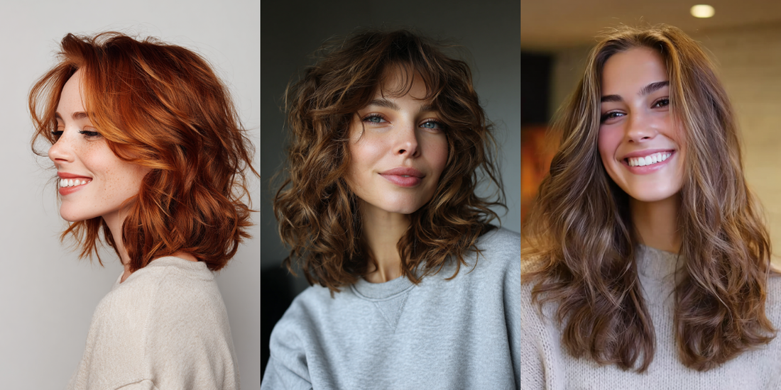 27 Gorgeous Medium Length Haircuts for Wavy Hair 2025