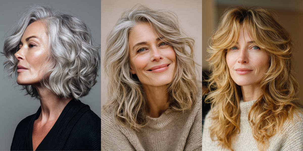 Medium Length Hairstyles for Wavy Hair Over 50: Elevate Your Look with Timeless Styles