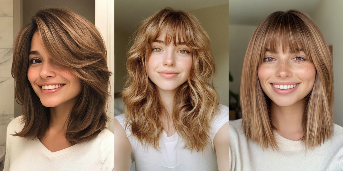 Medium Length Hairstyles with Bangs