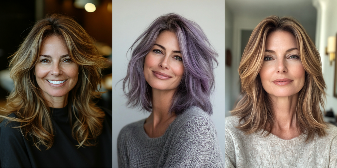 27 Gorgeous Medium Length Layered Haircuts for Women Over 50 in 2025